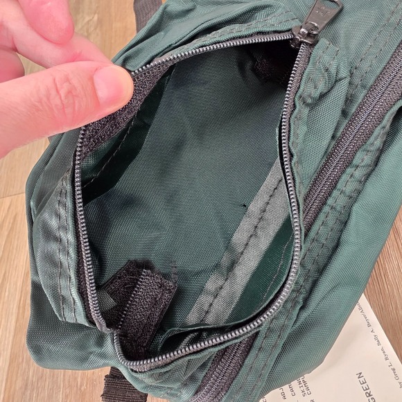 VTG Jansport Fifth Avenue Fanny Pack Belt Bag Forest Green Quality Outdoor Gear - Picture 11 of 12